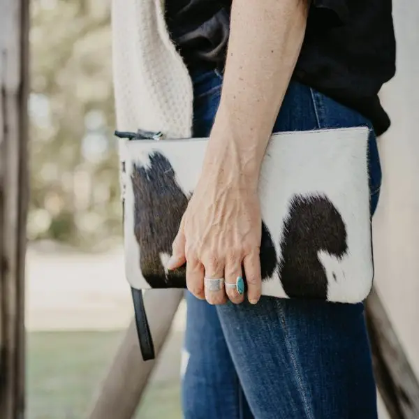 Clutch Cowhide Extra Large - Image 3