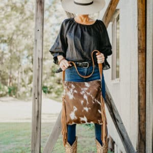 Texas Tassel Tote Large – Various Colours