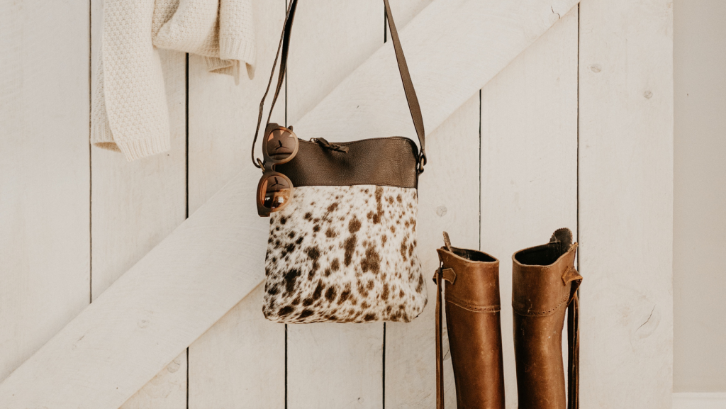 cowhide clutch australia